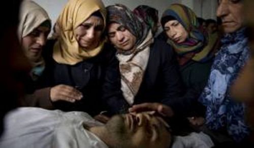 Palestine: Hizb ut Tahrir Delegation offered its condolences to the martyr Qasim Jaber