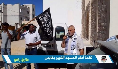 Wilayah Tunisia: Talk regarding elections before Grand Mosque in Gabes