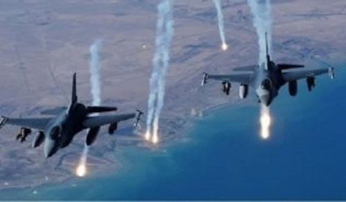 The Crusader Alliance Planes Commit Massacres Silently and Kill Entire Families in Deir al-Zour and al-Raqqa