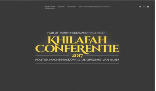 Kalifatskonferenz unter dem Titel Das politische Vakuum und der Aufstieg vom Islam