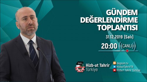Türkiye Vilayeti: Haftalık Değerlendirme Toplantısı 31/12/2019