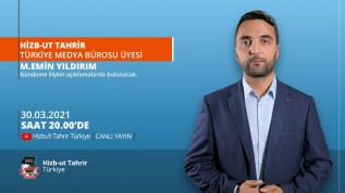 Türkiye Vilayeti: Haftalık Değerlendirme Toplantısı 30/03/2021
