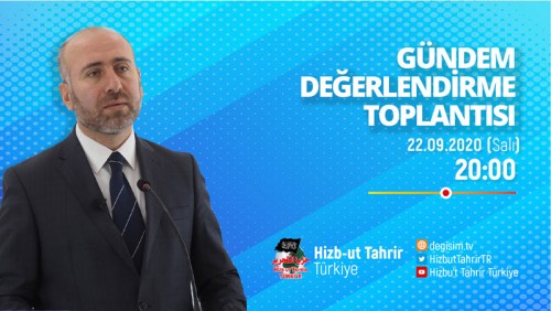 Türkiye Vilayeti: Haftalık Değerlendirme Toplantısı 22/09/2020