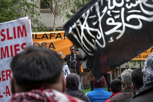 İngiltere’deki Gösterilerde Filistin’in Kurtuluşu İçin İslami Çözüm Çağrısı Yapıldı