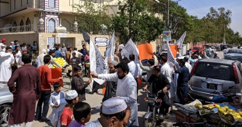 Hizb-ut Tahrir Pakistan Vilayeti: Hilafet&#039;in Yıkılışının Yıldönümünde Cuma Namazından Sonra Gösteriler