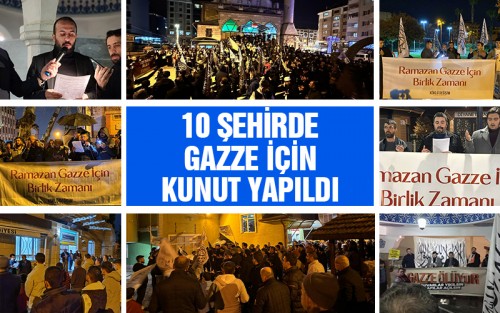 Türkiye: 10 Şehirde &quot;Eller Semaya Ordular Aksaya&quot; Faaliyetleri
