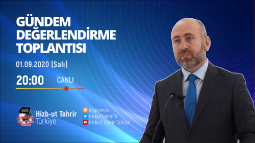 Türkiye Vilayeti: Haftalık Değerlendirme Toplantısı 01/09/2020
