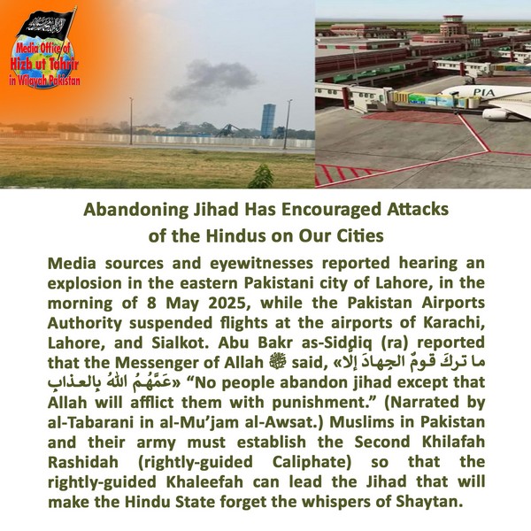 2025 05 09 FB Abandoning Jihad Has Encouraged Attacks of the Hindus on Our Cities EN