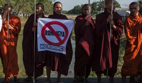 Myanmar&#039;s Muslims are being slaughtered in front of the world&#039;s silence   And the Country&#039; criminal president calls for their expulsion!