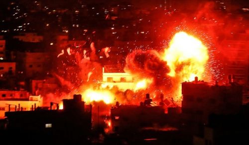 Gaza Burns, Whilst Armies Watch!