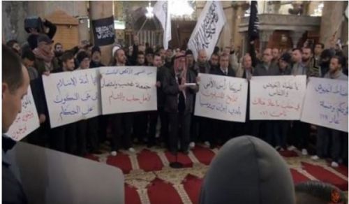 Palestine: A Call from the Heart of the Al-Aqsa Mosque for the Rescue of Aleppo