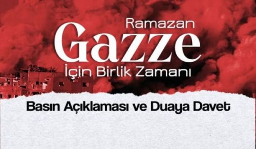 Wilayah Türkiye: Widespread Activities entitled, Ramadan is the Time of Unity for Gaza!