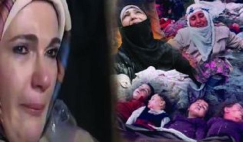 O Emine Erdogan! Syria’s Women and Children Don’t Need Your Empty Words and Letters! They Need the Army of Turkey to Liberate Them!