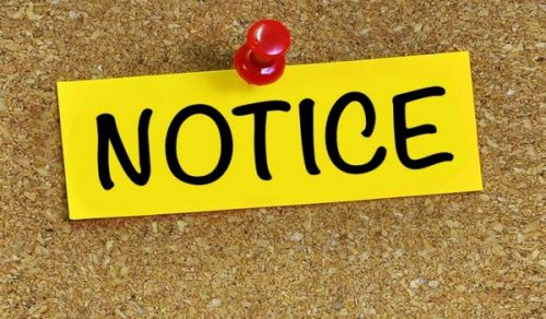 Notice to Media Outlets
