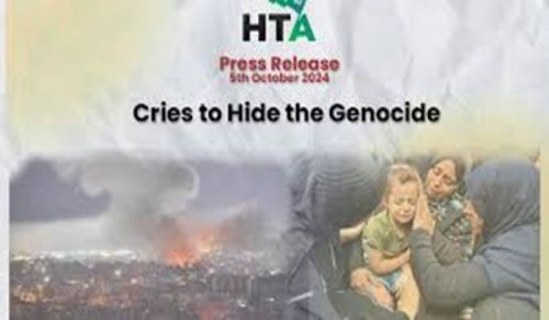 Des cris pour cacher le genocide