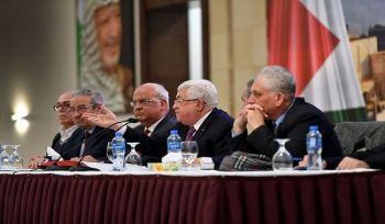 ʿAbbās und eine Gruppe von Mitverschwörern bestätigen, vom Podium der Arabischen Liga aus, ihr Festhalten an der verräterischen „Lösung“ der Palästinafrage!
