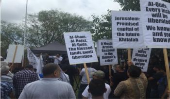 Australien: Demonstration zur Unterstützung und zum Beistand von Al Quds
