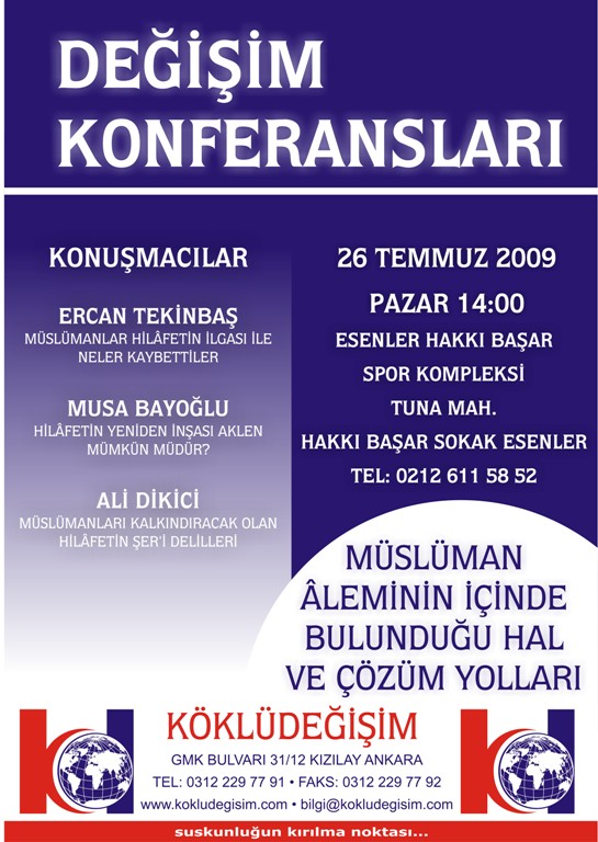 DEĞİŞİM KONFERANSLARI