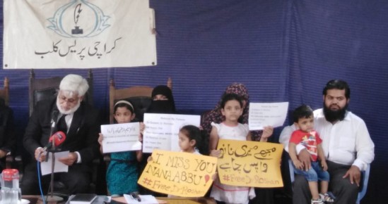 Hizb-ut Tahrir / Ürdün Vilayeti’nden Bir Heyet, Romana ve Roshan Bacıların Pakistan’da Tutuklanışıyla İlgili Basın Açıklamalarını Pakistan’ın Amman Büyükelçiliğine Teslim Etti