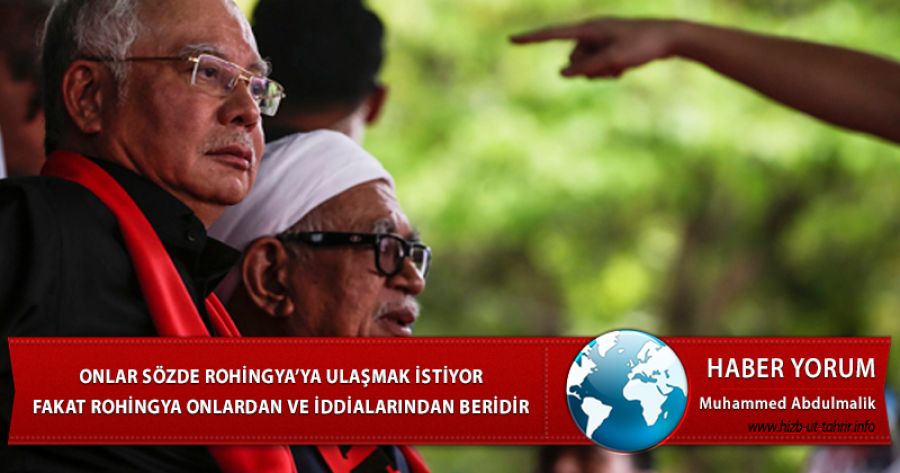 ONLAR SÖZDE ROHİNGYA’YA ULAŞMAK İSTİYOR