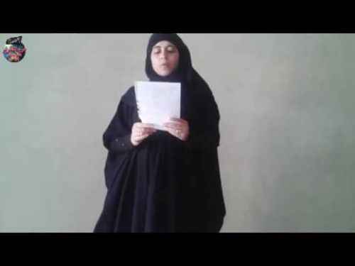 Suriye Vilayeti: Gruplar arasındaki çatışma hakkında Şam&#039;dan onurlu bir kadından mesaj