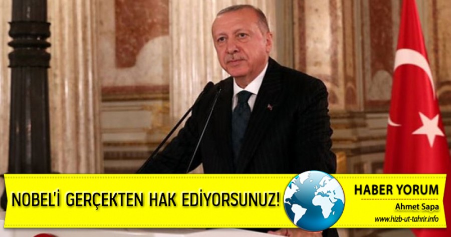 Nobel’i Gerçekten Hak Ediyorsunuz!