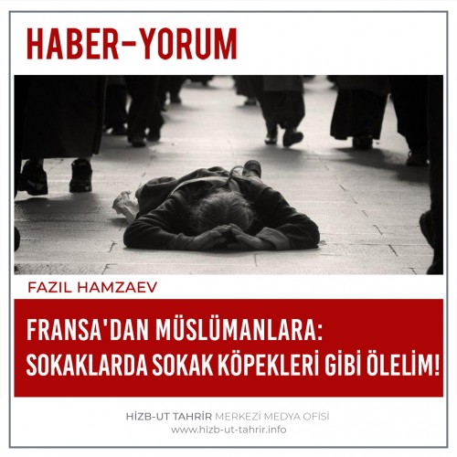 Fransa'dan Müslümanlara: Sokaklarda Sokak Köpekleri Gibi Ölelim!