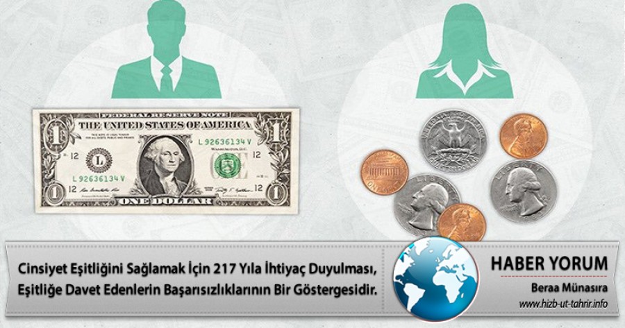 Cinsiyet Eşitliğini Sağlamak İçin 217 Yıla İhtiyaç Duyulması, Eşitliğe Davet Edenlerin Başarısızlıklarının Bir Göstergesidir.