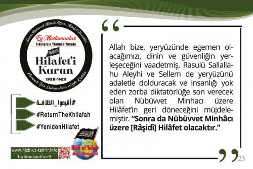 4- Hilafetin Yıkılışının Yüzüncü Yılı - Müjde ve İktidar Aşaması