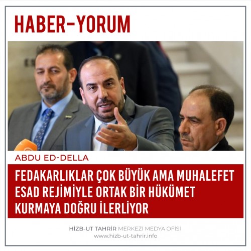 Fedakarlıklar Çok Büyük Ama Muhalefet Esad Rejimiyle Ortak Bir Hükümet Kurmaya Doğru İlerliyor