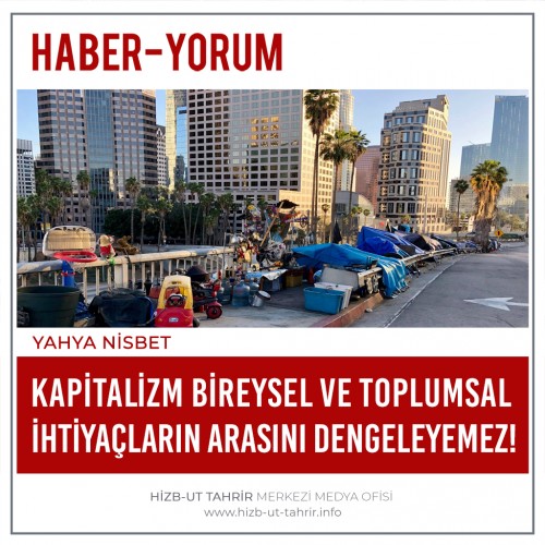 Kapitalizm Bireysel ve Toplumsal İhtiyaçların Arasını Dengeleyemez!