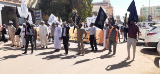 Hizb-ut Tahrir / Sudan Vilayeti: Hizb-ut Tahrir'den El-Burhan'a Bildiri Sunmak İçin Yürüyüş