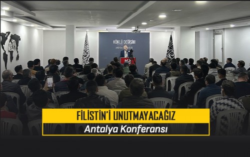 Türkiye: Filistin&#039;i Unutmayacağız Konferansı - Antalya