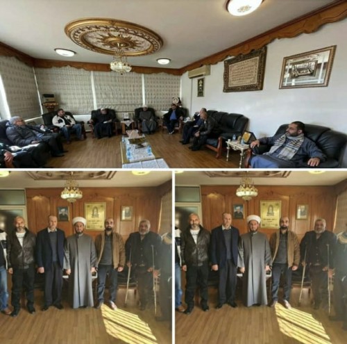 Hizb-ut Tahrir / Lübnan Vilayeti Merkezi Temas Komitesi, Raşaya, Batı Bekaa, Zahle ve Merkez Bekaa Müftülerini Ziyaret Etti