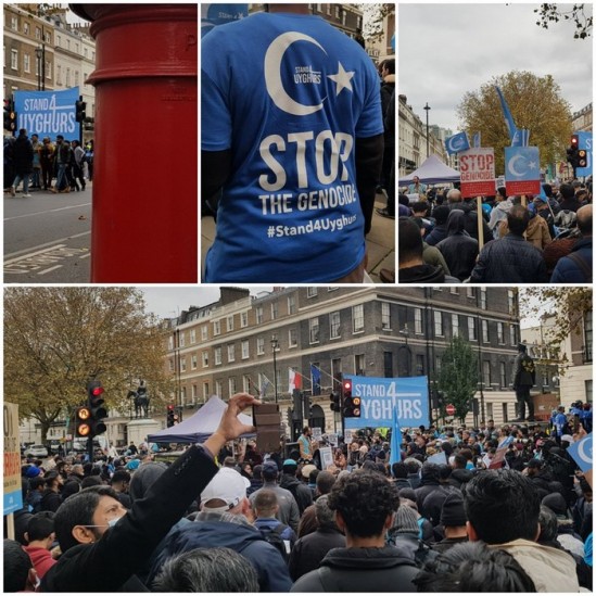 Britanya: Uygur Müslümanlarına Destek Standı!