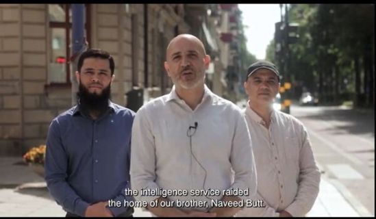 حزب التحریر / سویڈن: نوید بٹ کی رہائی کا مطالبہ..
