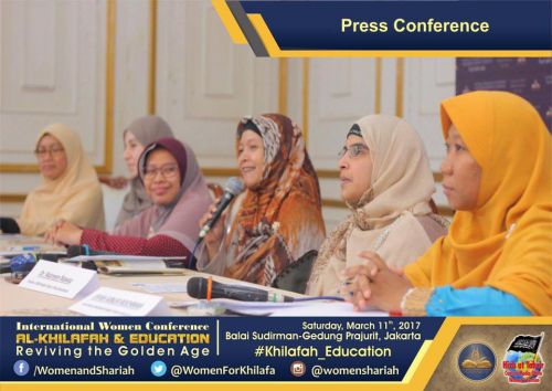 میڈیا آفس حزب التحریر شعبہ خواتین نے مسلمہ حزب التحریر انڈونیشیا کے تعاون سے کامیابی کے ساتھ ...